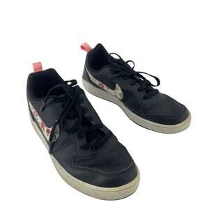 Nike Kids Black Floral Sneakers